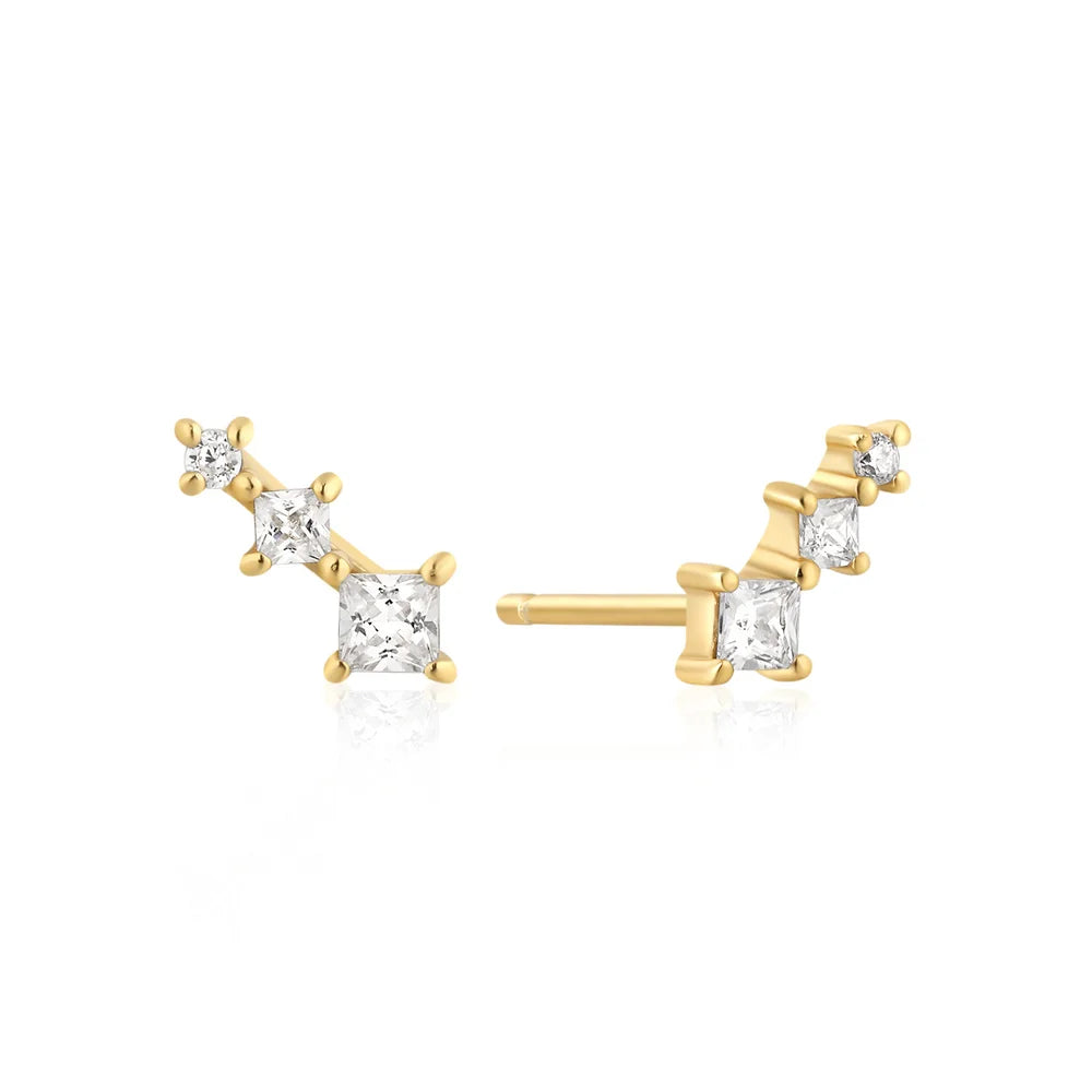 Gold Graduated Climber Stud