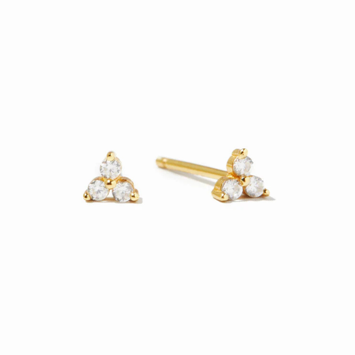 Tiny Trio CZ Stud