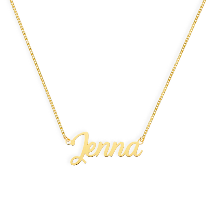 Classic Script Name Necklace