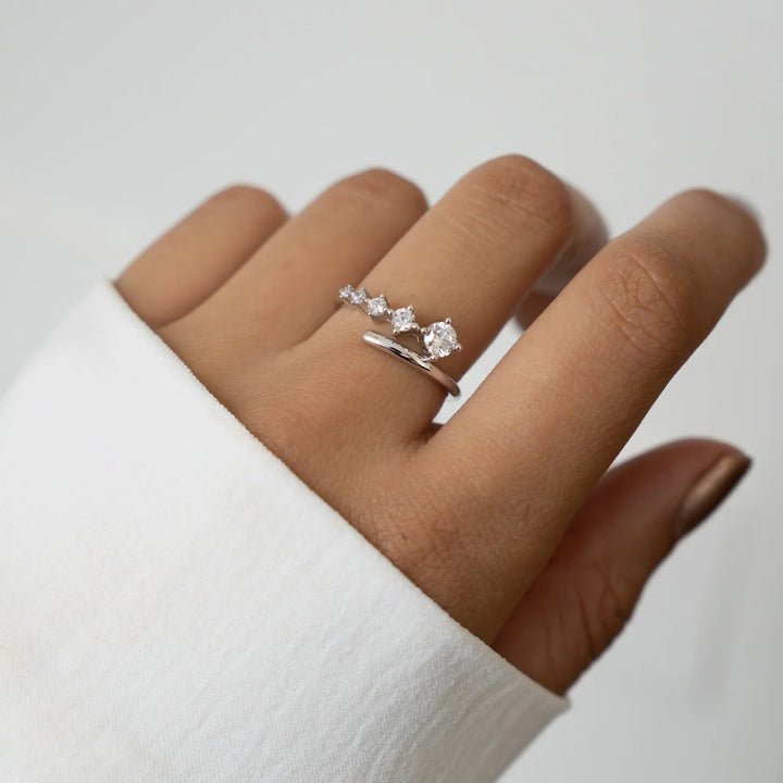 Gradient Bypass Ring-Embark Fine Jewelry