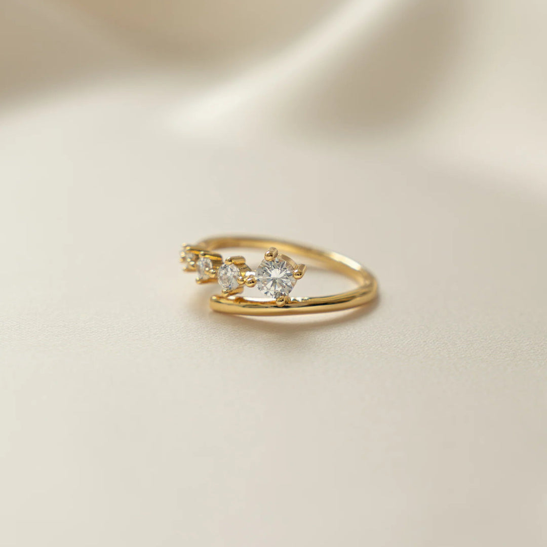 Gradient Bypass Ring-Embark Fine Jewelry