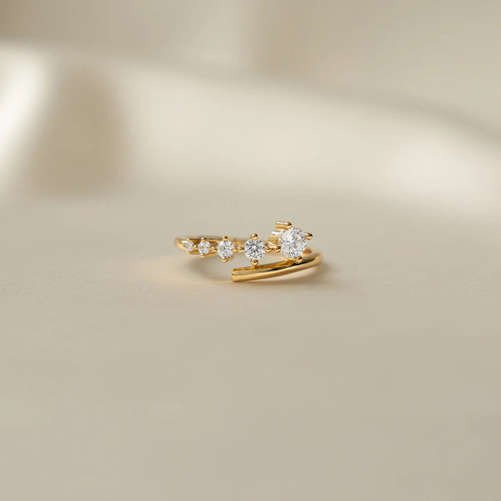 Gradient Bypass Ring-Embark Fine Jewelry