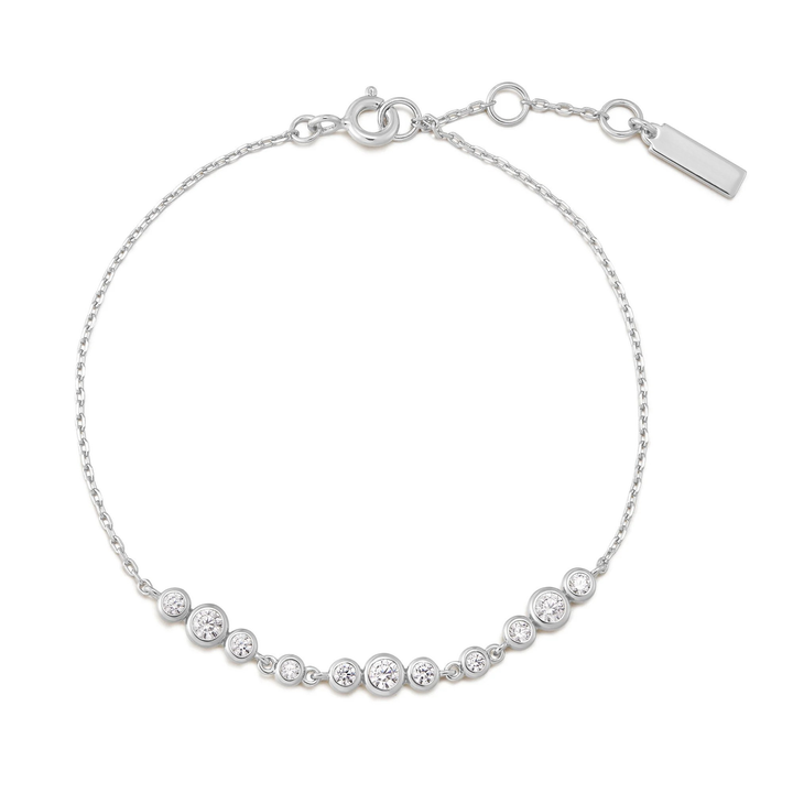 Graduated Bezel Trio Bracelet