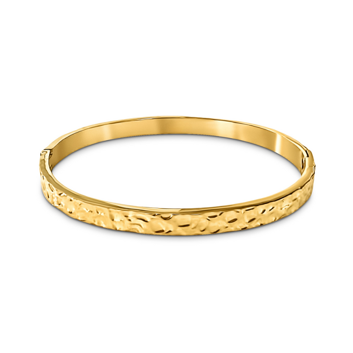 Hammered Bangle Bracelet-Embark Fine Jewelry