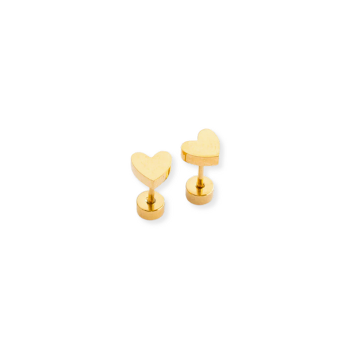 Heart Studs
