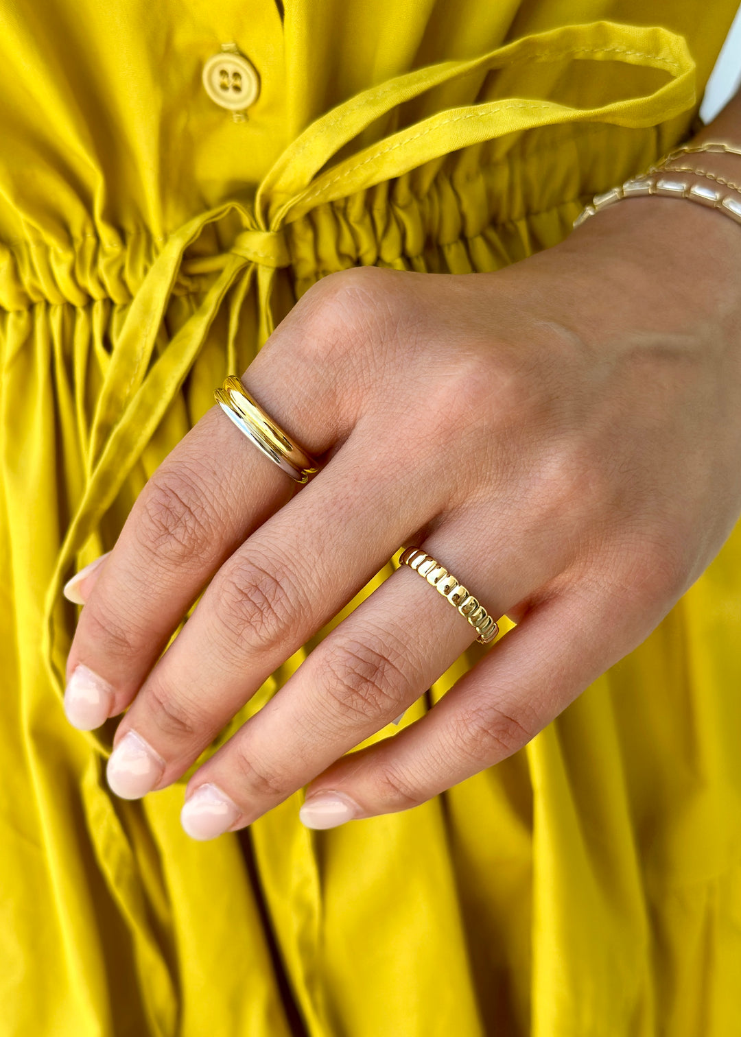 Smooth Two-Tone Ring