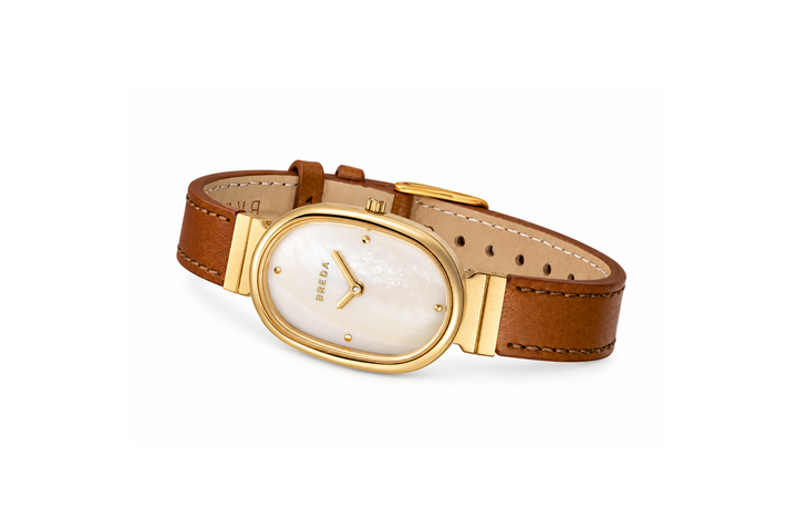 Jane Leather Band Watch