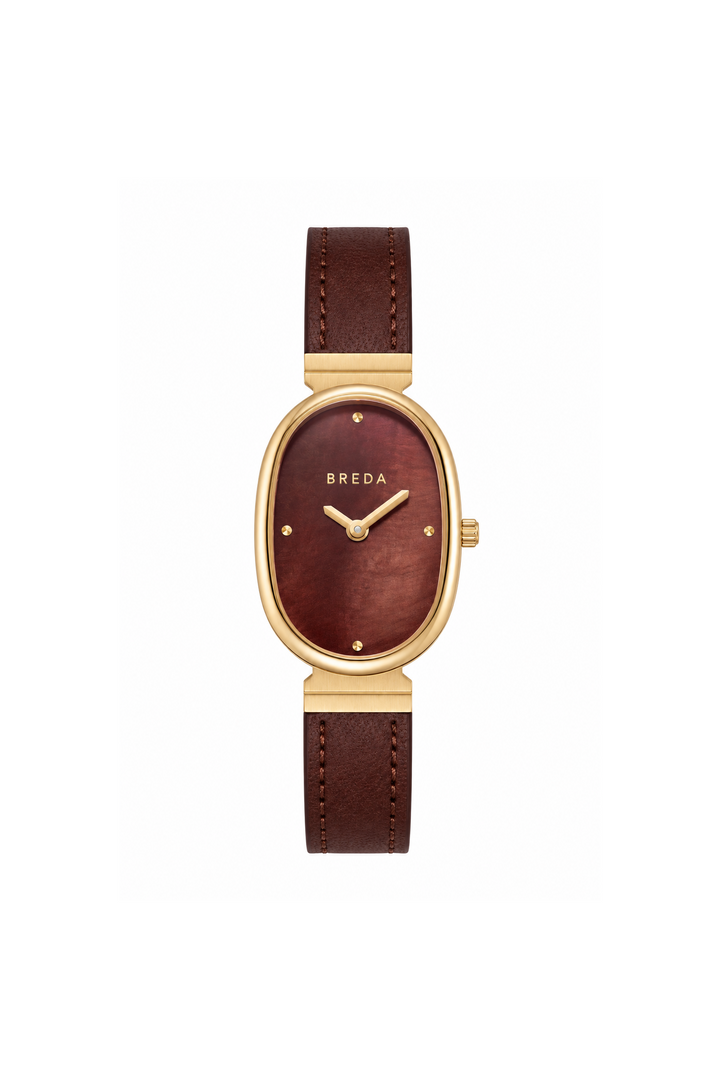 Jane Leather Band Watch