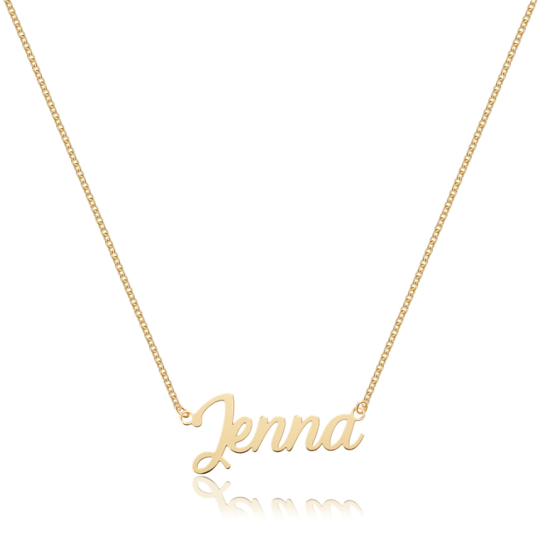 Classic Script Name Necklace