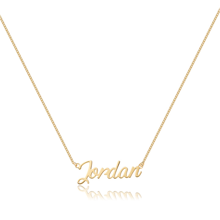 Classic Script Name Necklace