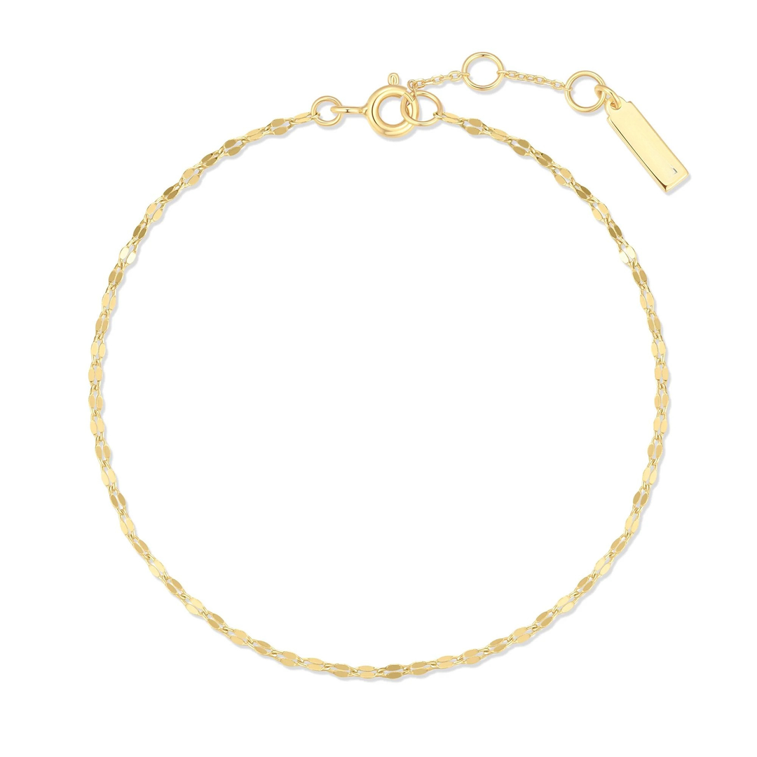 Keyhole Chain Bracelet