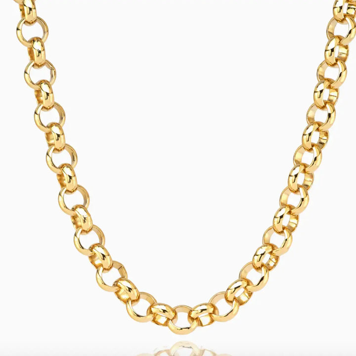 Chunky Rolo Chain Necklace