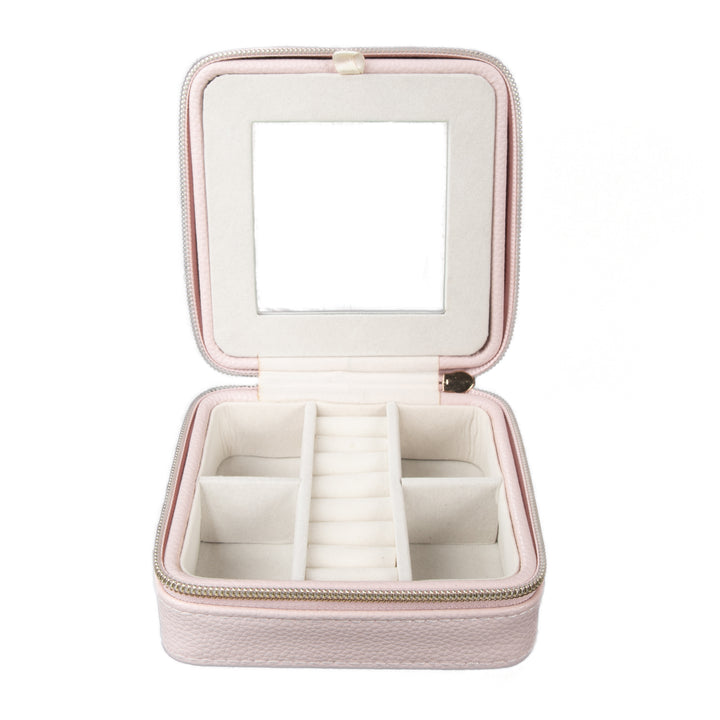 Leather Travel Jewelry Case