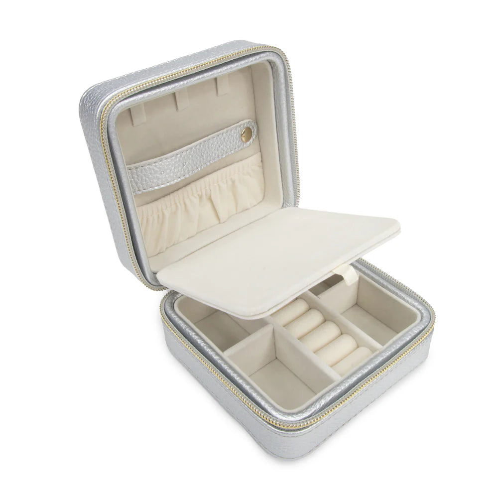 Leather Travel Jewelry Case