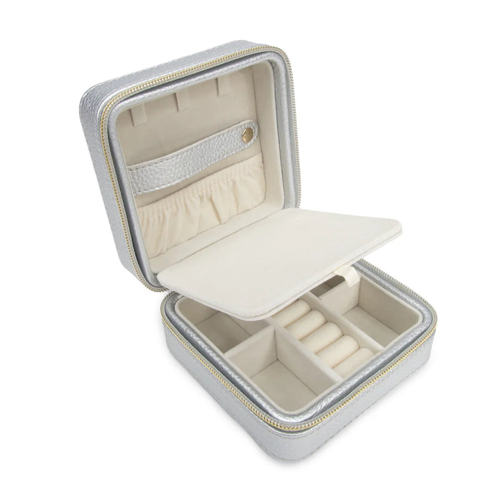 Leather Travel Jewelry Case