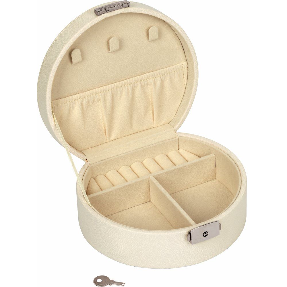 Leatherette Travel Case with Lock &amp; Key