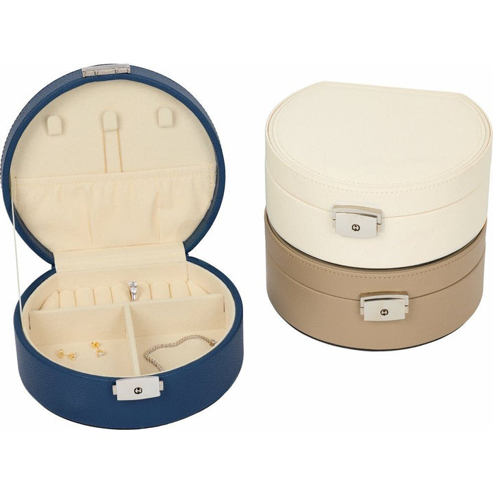 Leatherette Travel Case with Lock &amp; Key