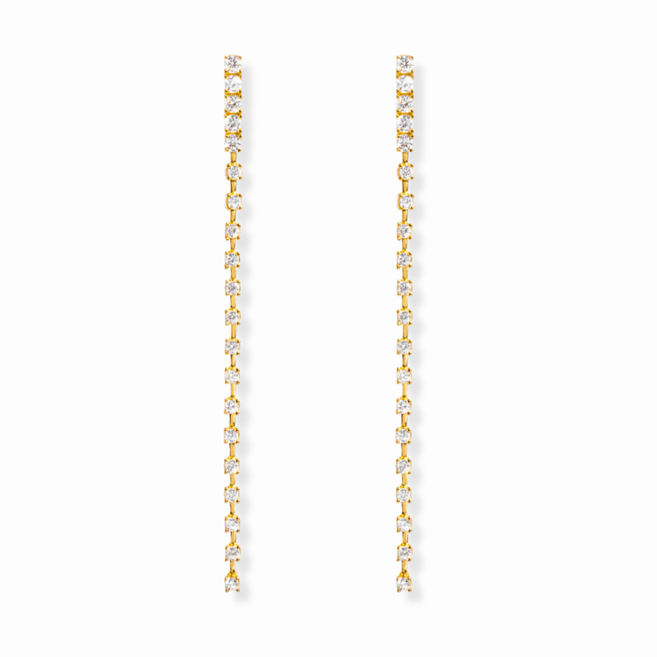 Linear Drop Earrings