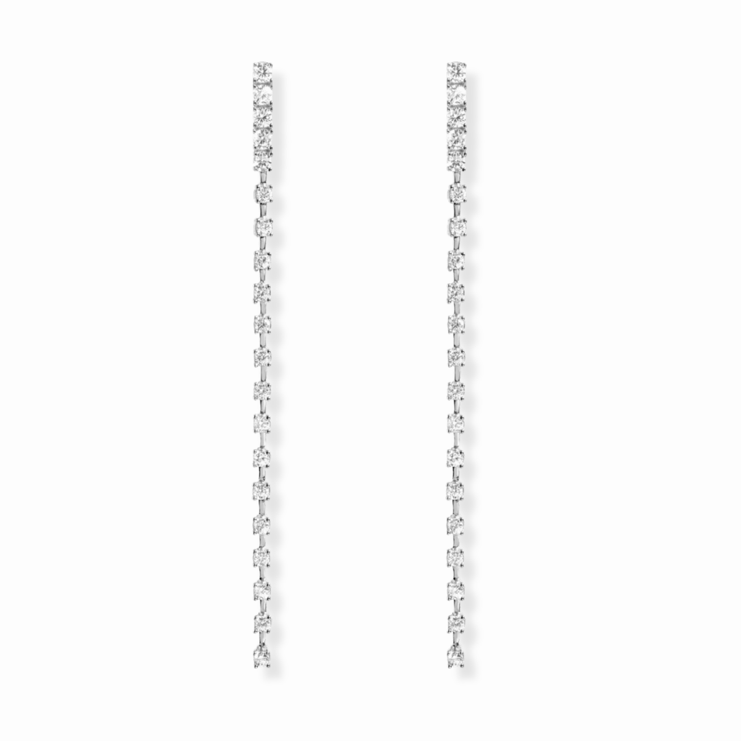 Linear Drop Earrings