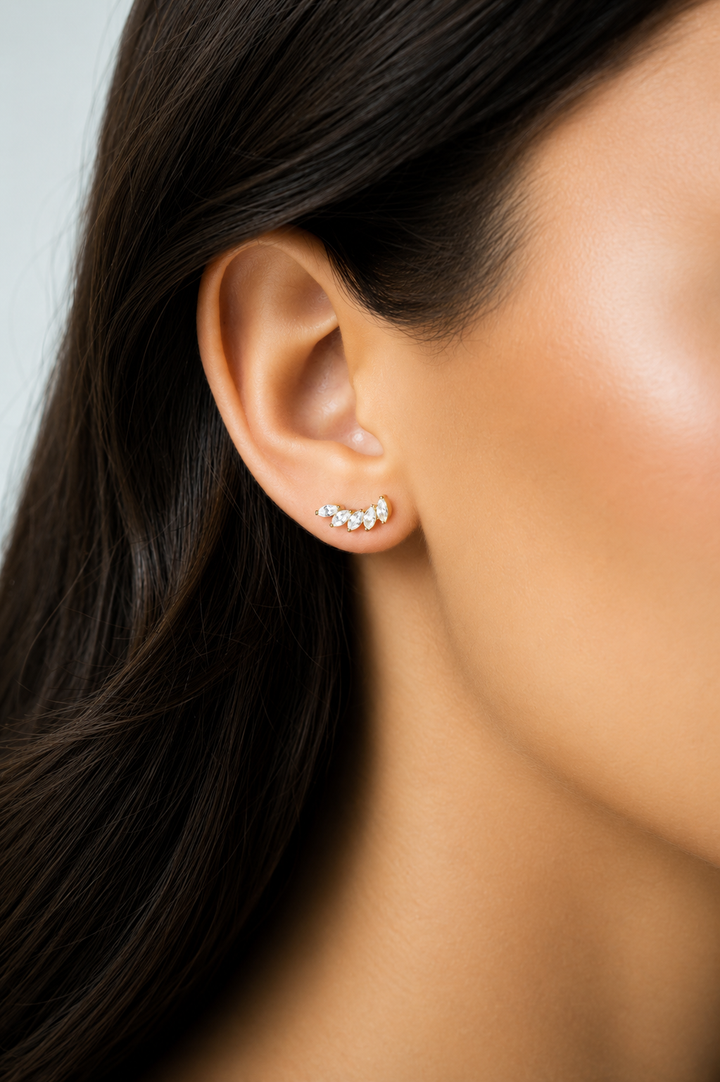 Marquise Cluster Flat Back Top-Embark Fine Jewelry