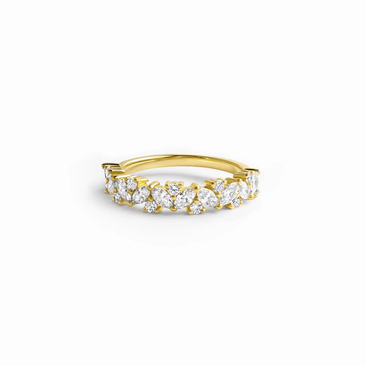 Marquise &amp; Round Stack Ring