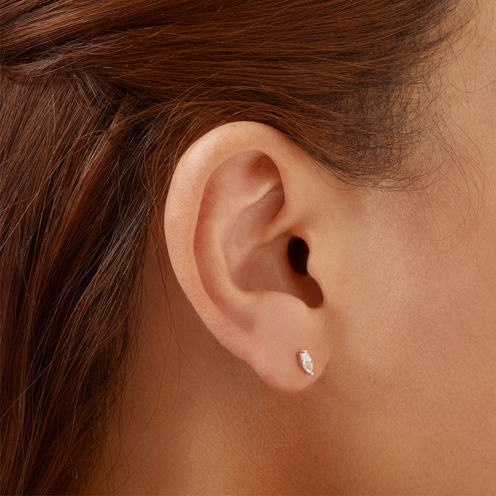 Marquise Solitaire Stud