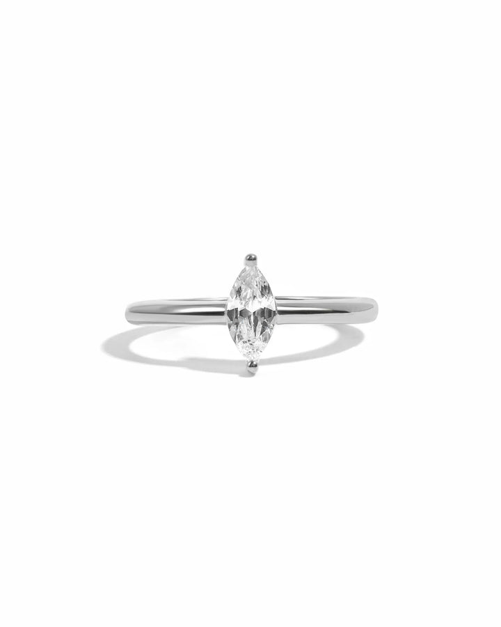 Marquise Solitaire Travel Ring
