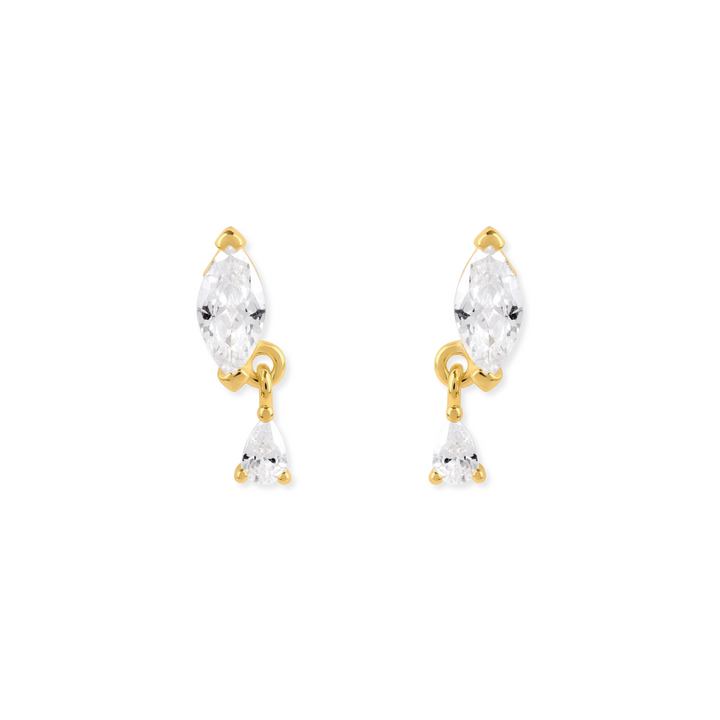 Marquise Dangle Stud