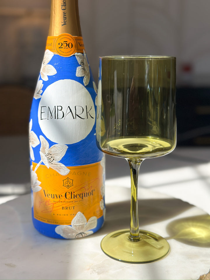 Mid-Century Wine Glass