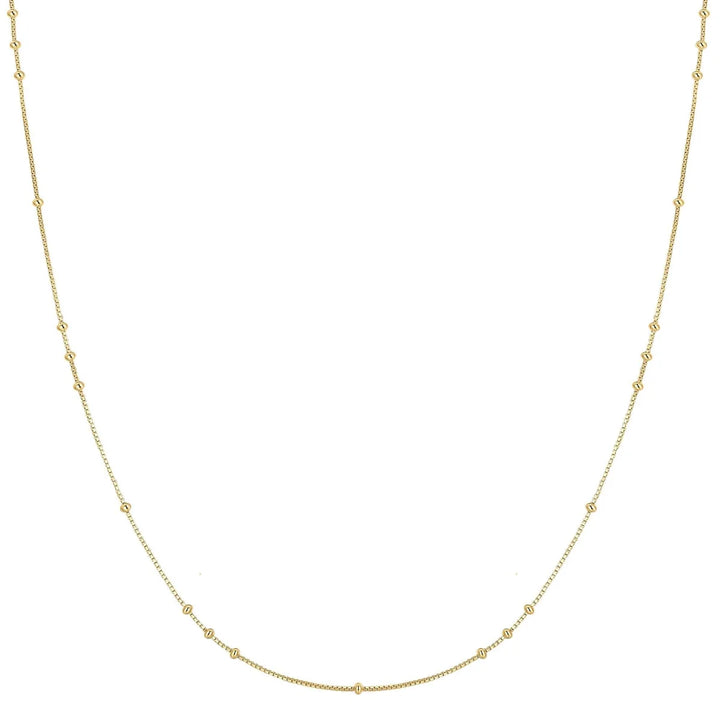 Mini Bead Station Necklace