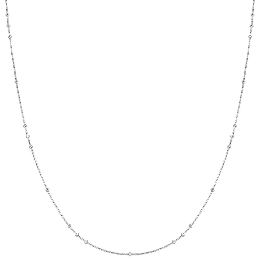 Mini Bead Station Necklace