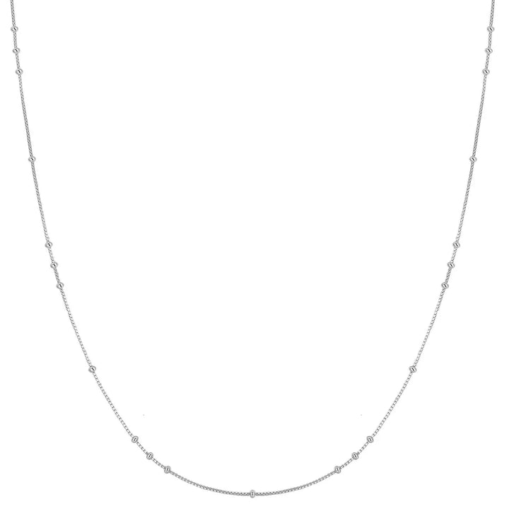Mini Bead Station Necklace
