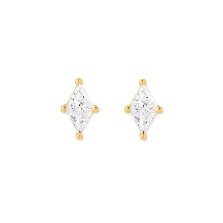 Mini Double Triangle Stud