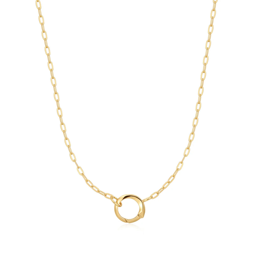 Mini Link Charm Chain Connector Necklace-Embark Fine Jewelry