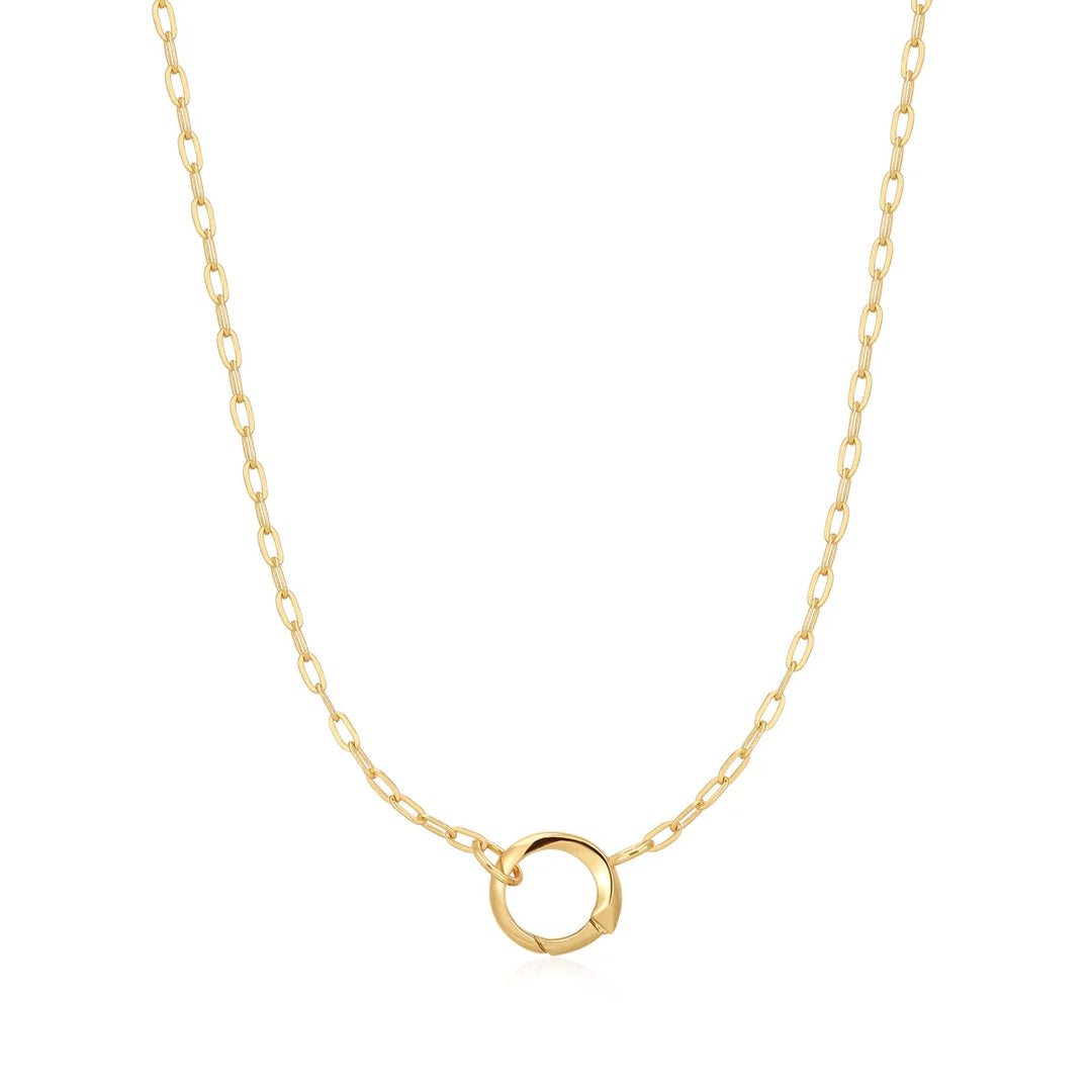 Mini Link Charm Chain Connector Necklace-Embark Fine Jewelry