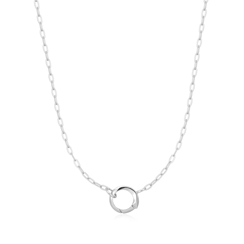 Mini Link Charm Chain Connector Necklace-Embark Fine Jewelry