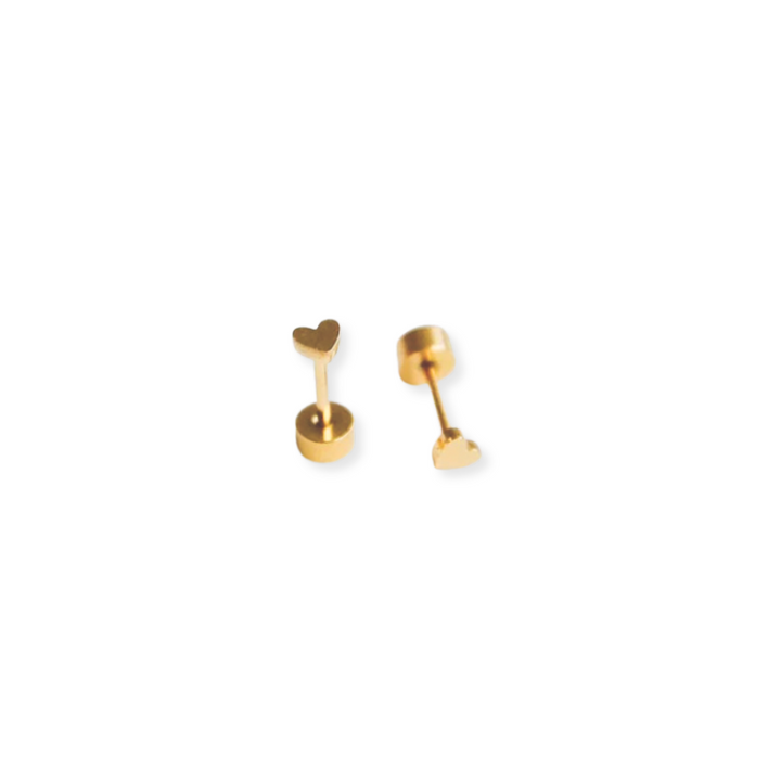 Mini Heart Studs