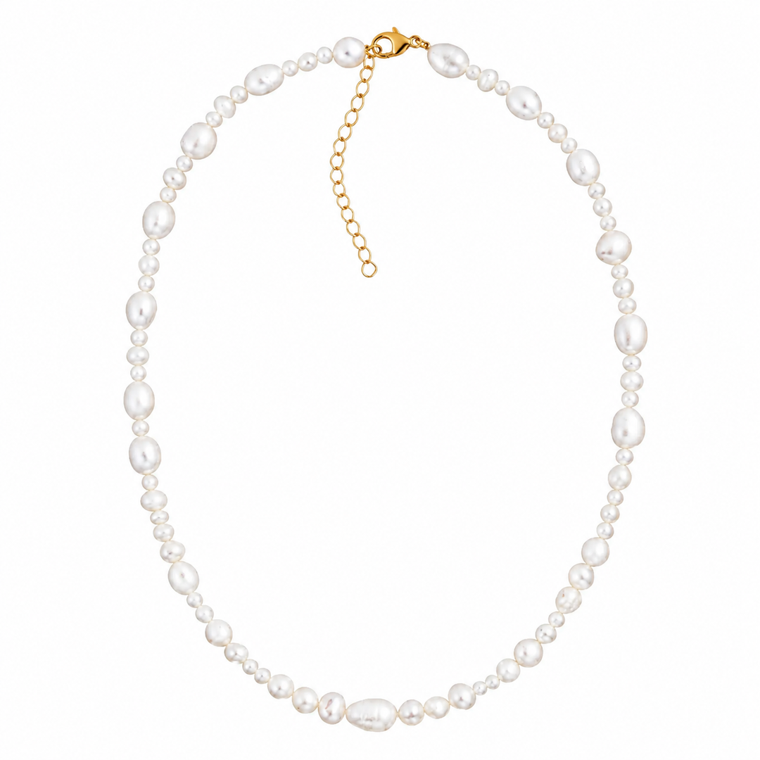 Multi Shape Pearl Necklace-Embark Fine Jewelry
