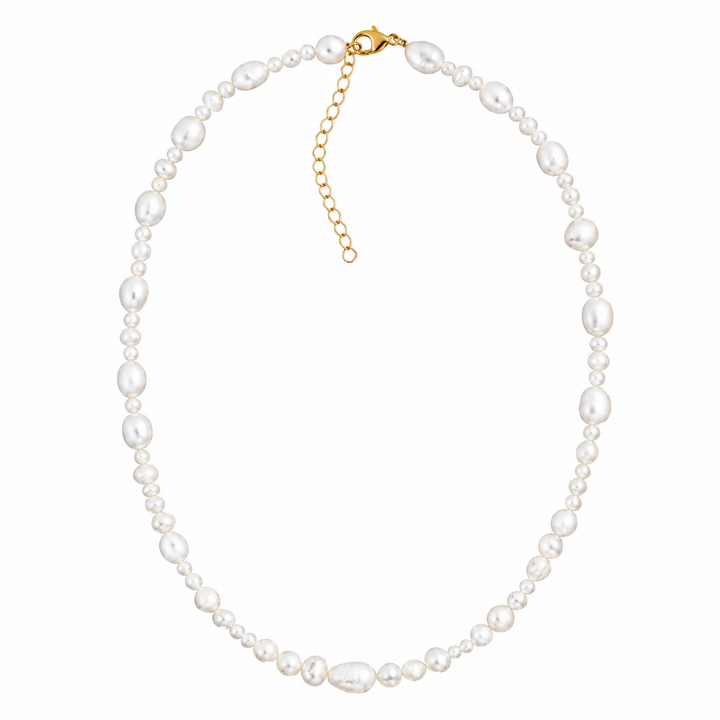 Multi Shape Pearl Necklace-Embark Fine Jewelry