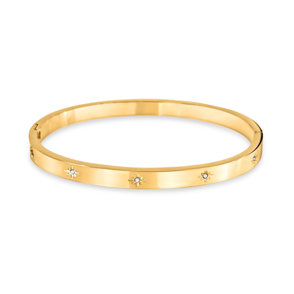 North Star Bangle Bracelet