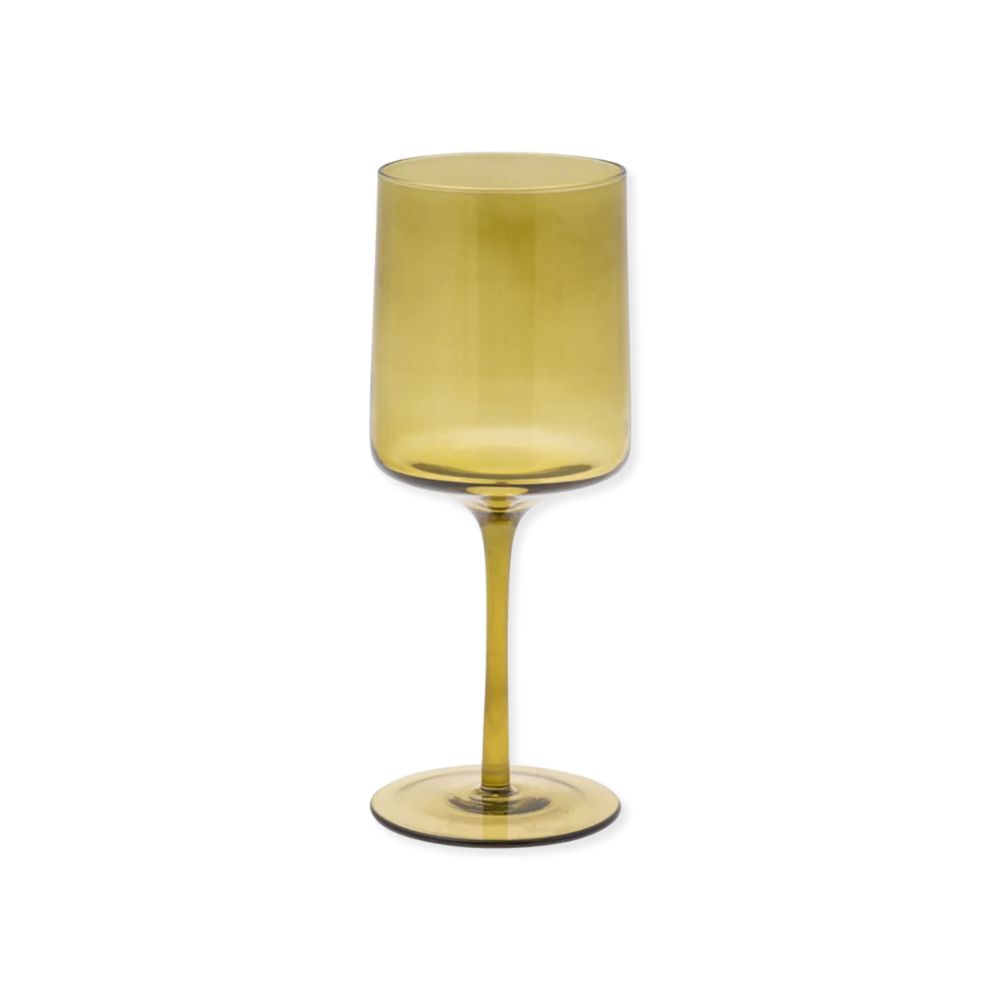 Mid-Century Wine Glass