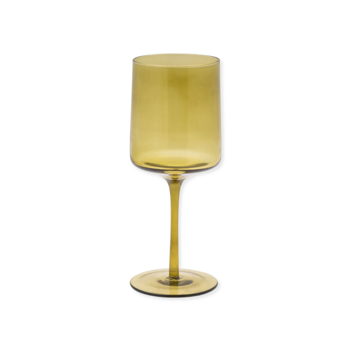 Mid-Century Wine Glass
