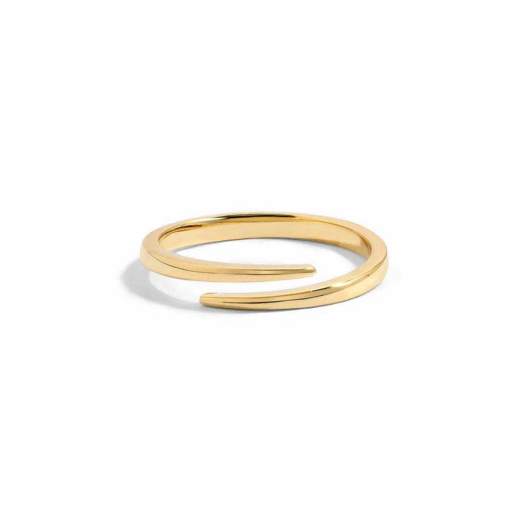 Open Spiral Ring