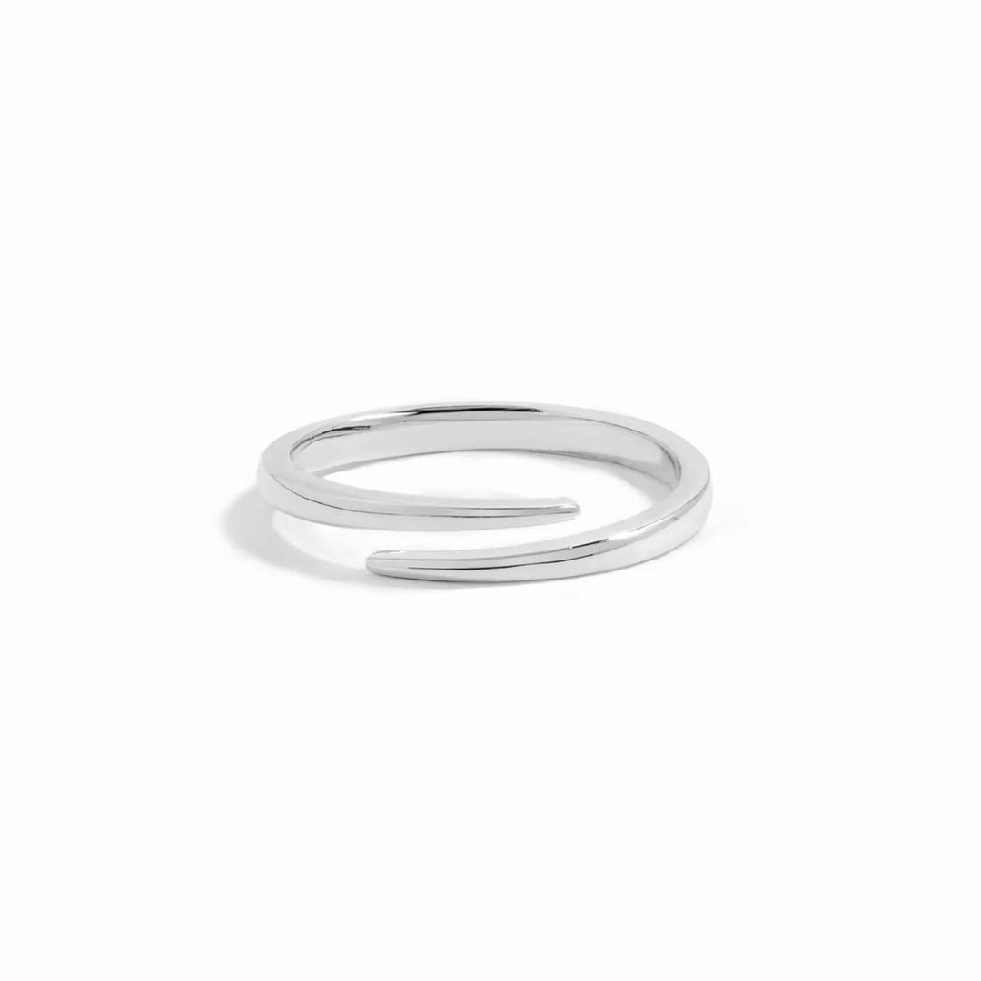 Open Spiral Ring