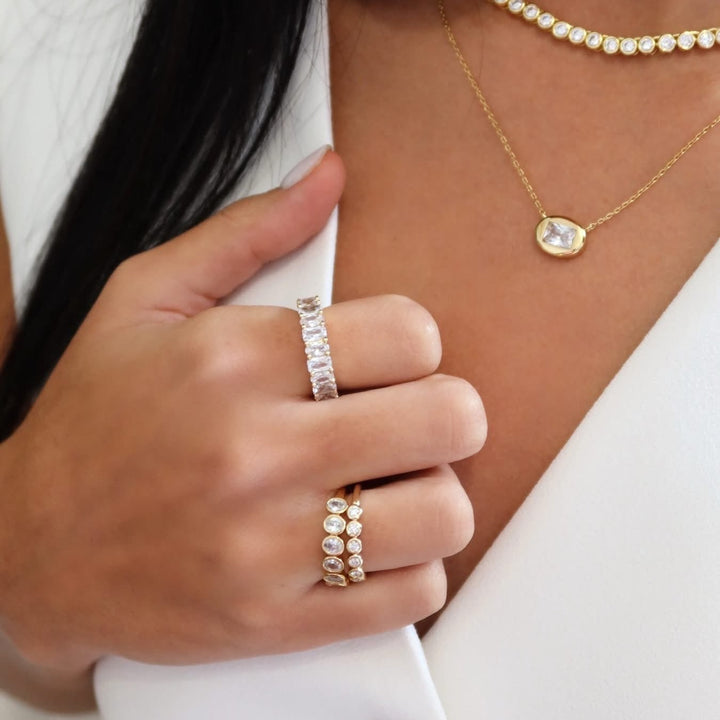 Oval Bezel Ring