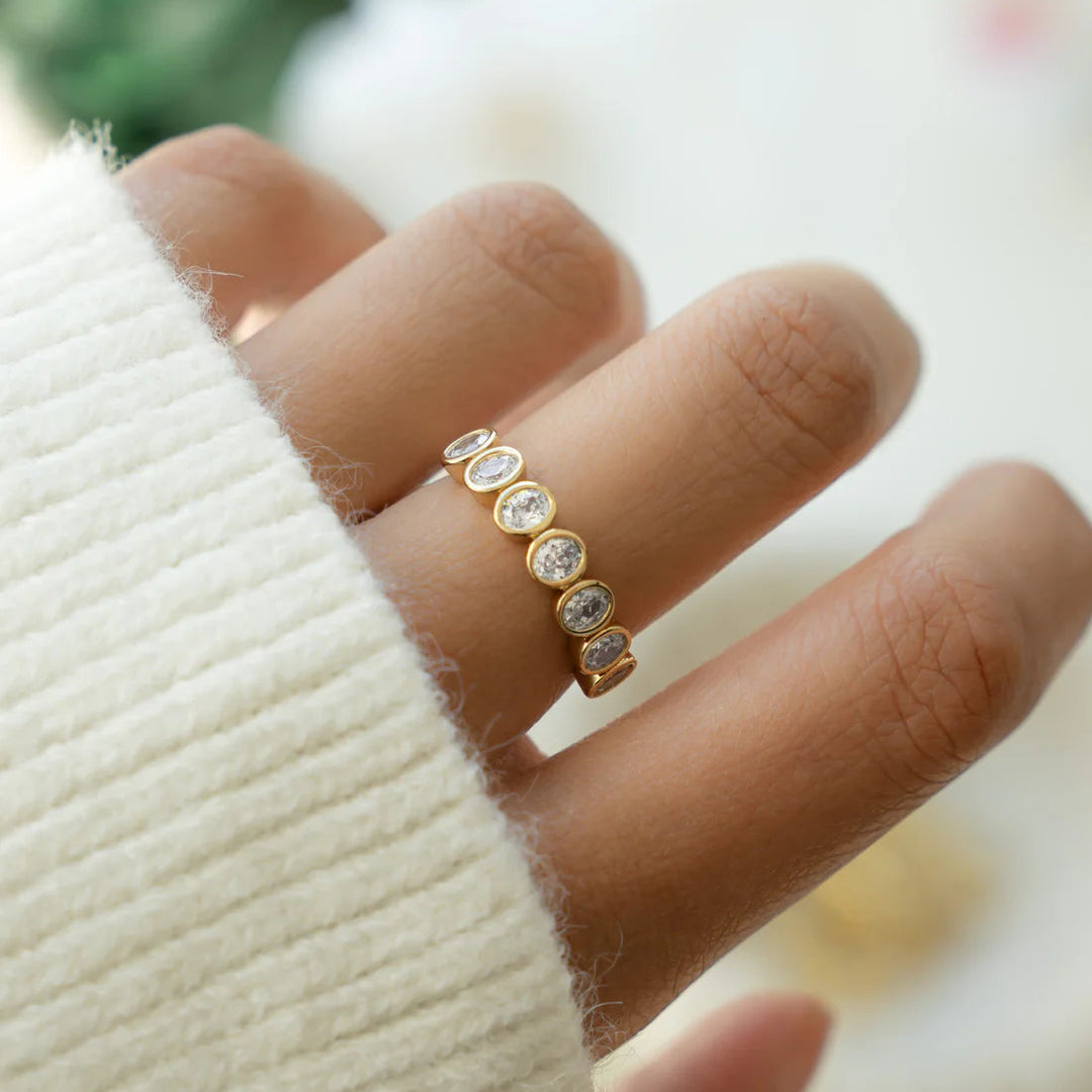 Oval Bezel Ring