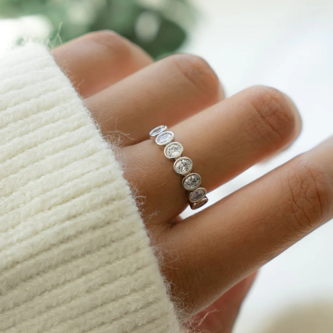 Oval Bezel Ring