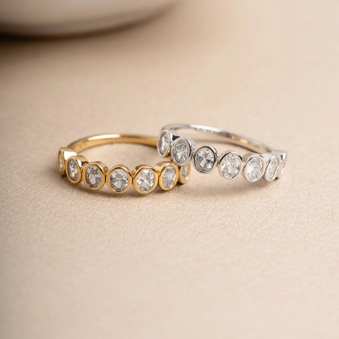 Oval Bezel Ring