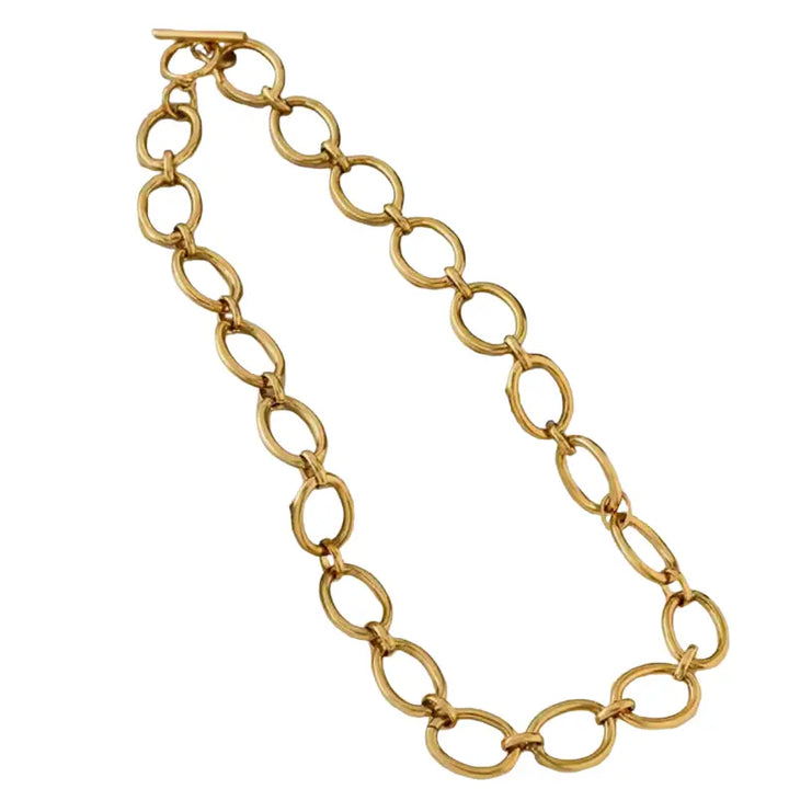 Chunky Oval Link Necklace