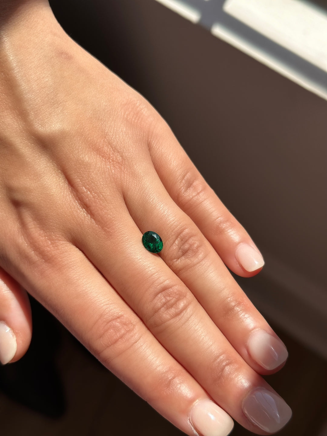 1.14 CT Oval Natural Emerald